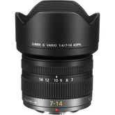 Panasonic LUMIX G 7-14mm f/4 ASPH. Lens (Black)