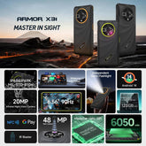 Ulefone Armor X31 Rugged Phone Night Vision Camera 6GB+128GB