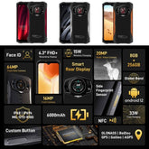 DOOGEE S98 Rugged Phone 8GB+256GB