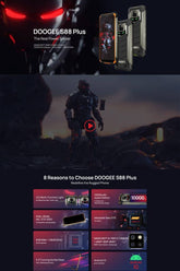 DOOGEE S88 Plus Rugged Phone 8GB+128GB