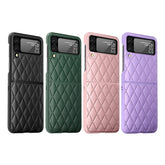 Samsung Galaxy Z Flip 4 5G Diamond Lattice Hinge Phone Case
