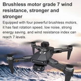 K80 Pro Max 8K HD Dual Camera 360 Degrees Obstacle Avoidance 5G FPV Foldable Quadcopter Drone Black