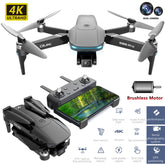 CSJRC S189 GPS Intelligent Positioning HD Aerial Photography UAV Brushless Quadcopter 5G Drone Grey