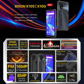 Umidigi Bison X10S NFC Rugged Phone 4GB+64GB