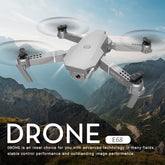 E68 Pro Foldable Quadcopter Drone Grey (1080P)