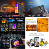 Ulefone Power Armor 19T Rugged Phone Thermal Imaging Camera 12GB+256GB