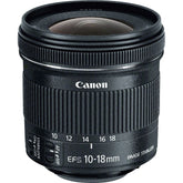 Canon EF-S 10-18mm f/4.5-5.6 IS STM Lens (Retail Box)