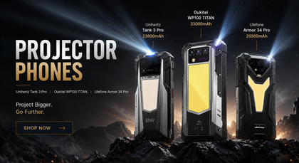 Projector Rugged Phone