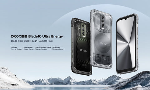 DOOGEE Blade 10 Ultra Energy Rugged Phone Dual Sim 8GB+256GB