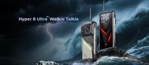 HOTWAV Hyper 8 Ultra Rugged Phone Dual SIM 12GB+512GB (walkie talkie)