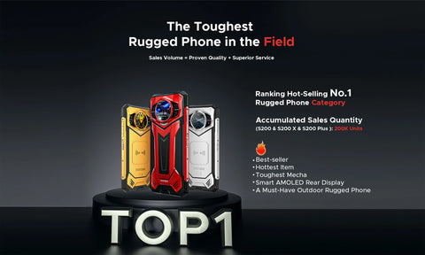 DOOGEE S200 Plus 5G Rugged Phone Dual Sim 12GB+512GB