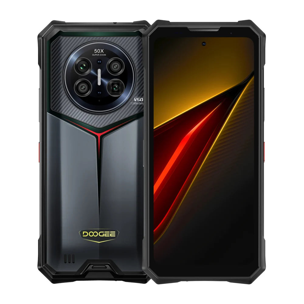 DOOGEE V50 Rugged Phone Dual SIM 12GB+512GB