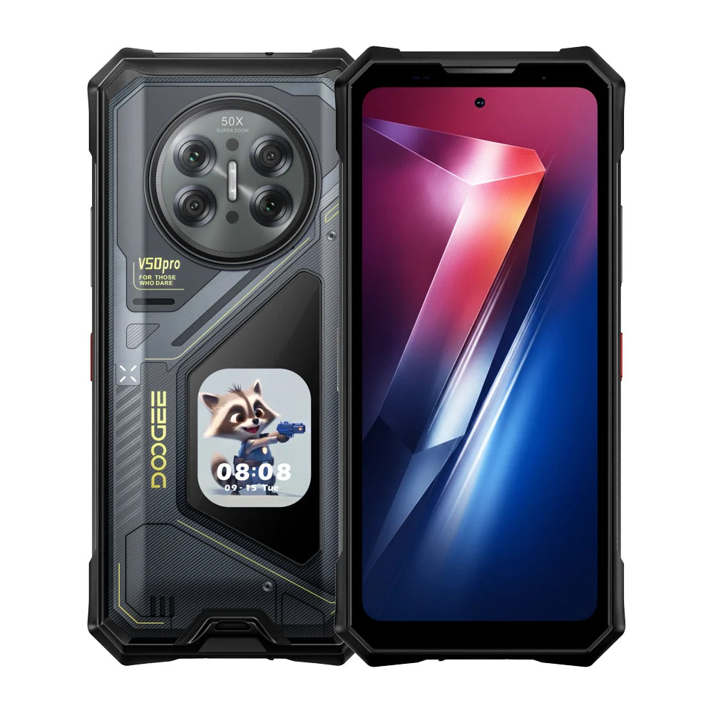 DOOGEE V50Pro Rugged Phone Dual SIM 12GB+512GB