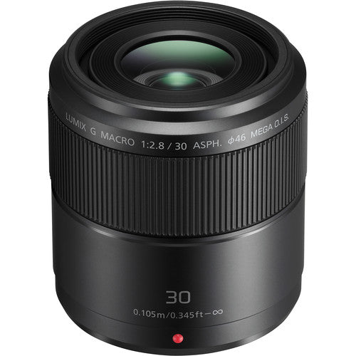 Panasonic Lumix G Macro 30mm f/2.8 ASPH. MEGA O.I.S. Lens (Retail Box)