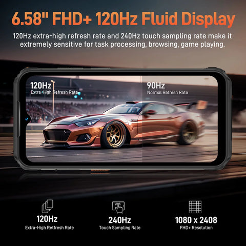ULEFONE Armor 21 Rugged Phone Dual SIM 8GB+256GB
