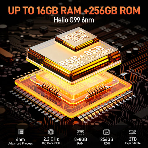 ULEFONE Armor 21 Rugged Phone Dual SIM 8GB+256GB