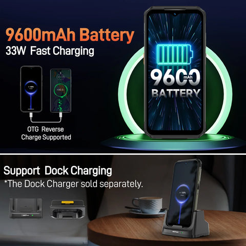 ULEFONE Armor 21 Rugged Phone Dual SIM 8GB+256GB