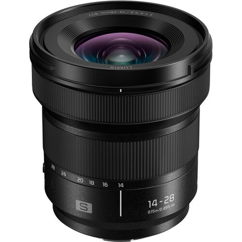 Panasonic Lumix S 14-28mm f/4-5.6 MACRO Lens (White Box)