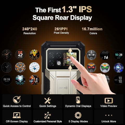 Doogee S200 Max 5G Rugged Phone 16GB+512GB