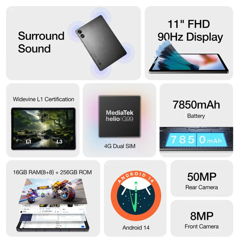 AGM PAD P2 Rugged Tablet Dual SIM 8GB+256GB