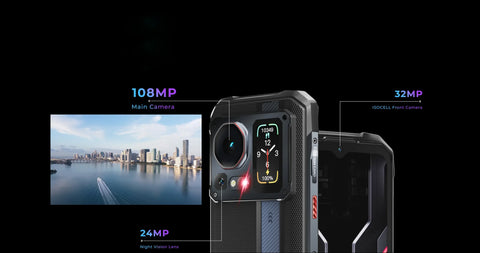 HOTWAV Cyber 16 Pro Rugged Phone Dual SIM 8GB+512GB