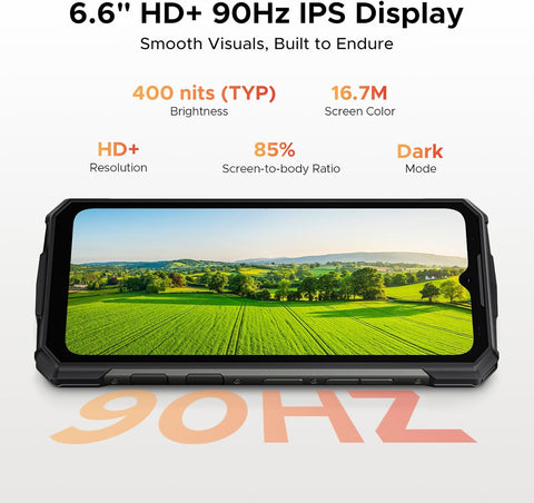 DOOGEE Fire 7 Rugged Phone Dual Sim 4GB+256GB