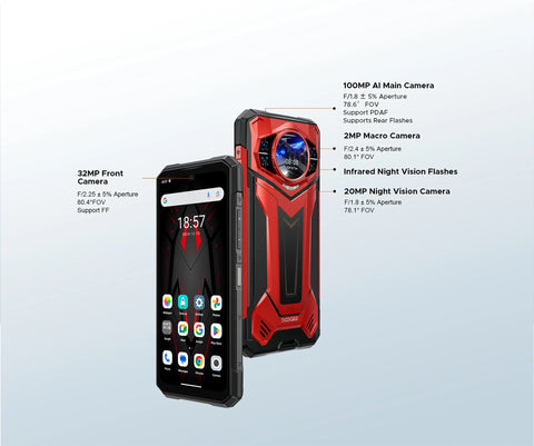 DOOGEE S200 Plus 5G Rugged Phone Dual Sim 12GB+512GB