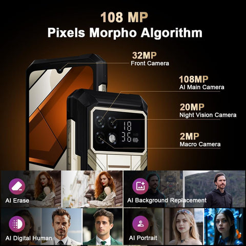 Doogee S200 Max 5G Rugged Phone 16GB+512GB