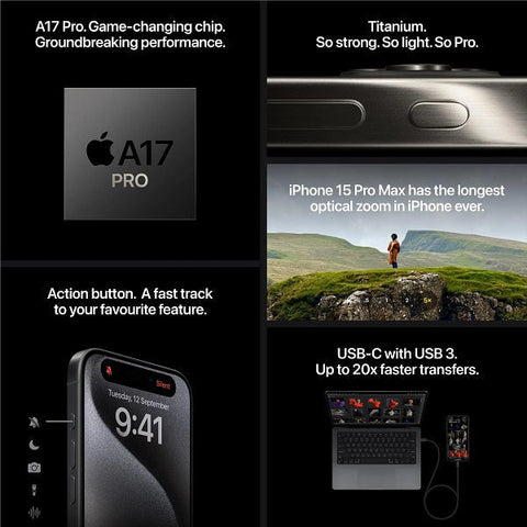 Apple iPhone 15 Pro Max 5G A3108 Dual SIM 8GB+1TB
