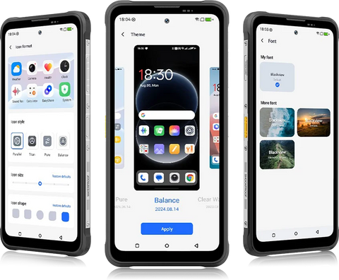 BLACKVIEW FORT 200 Rugged Phone Dual SIM 6GB+256GB