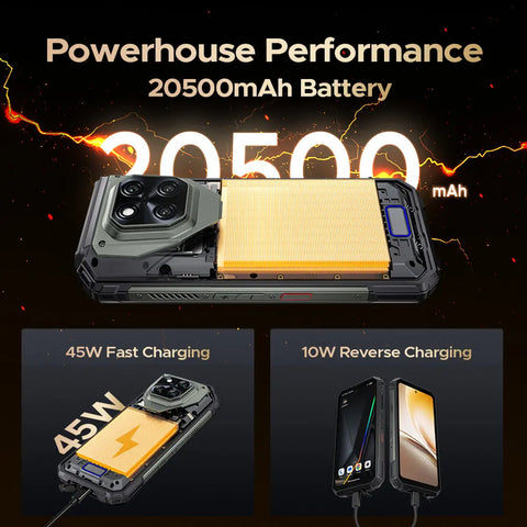DOOGEE V Max Play 5G Rugged Phone Dual Sim 16GB+512GB