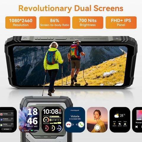 BLACKVIEW XPLORE 1 Pro Rugged Phone Dual SIM 16GB+512GB