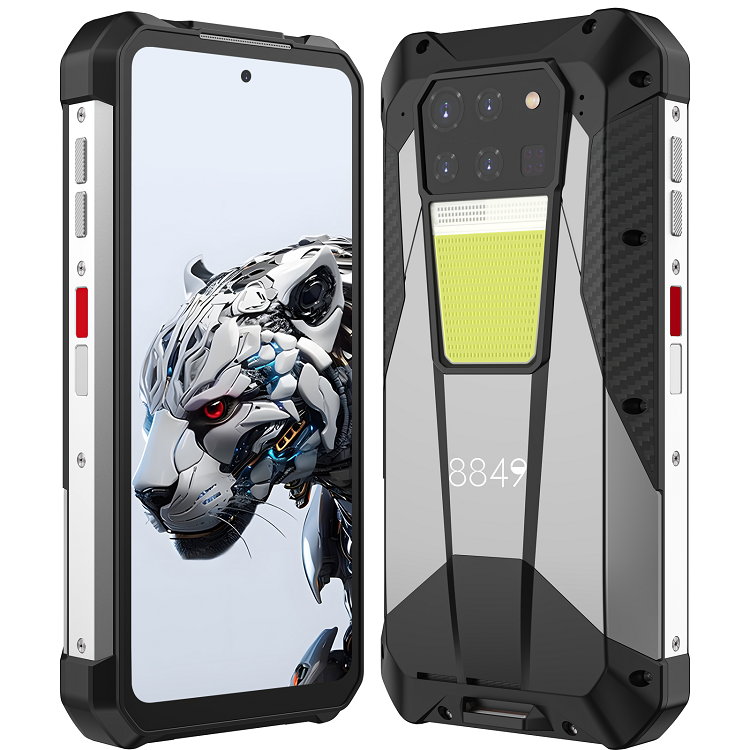 Unihertz Tank 3 Pro Lumens Projector Rugged Phone Night Version Camera Black