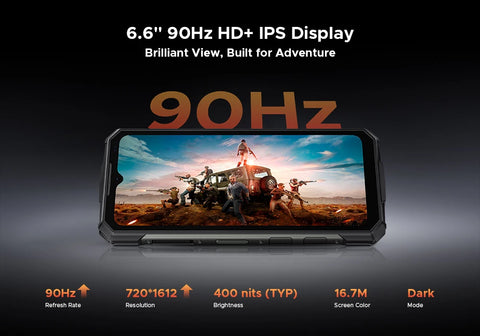 DOOGEE Fire 5 Ultra Rugged Phone Dual Sim 8GB+ 256GB