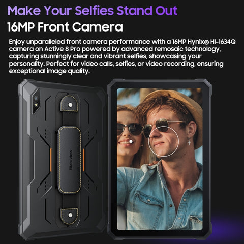 Blackview Active 8 Pro 4G Rugged Tablet 10.36 inch LTE 8GB+256GB