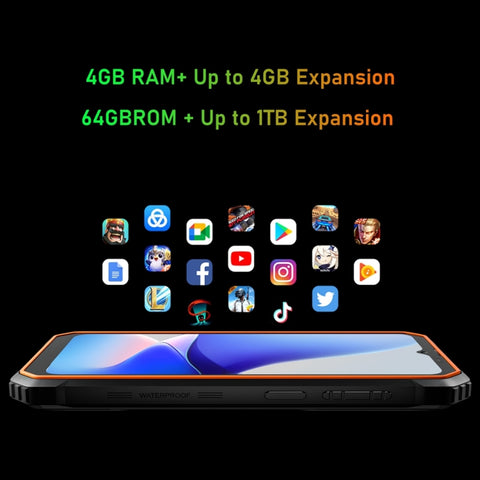 Blackview BV6200 Rugged Phone 4GB+64GB