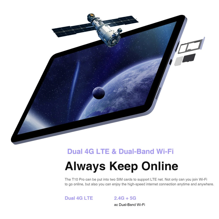 DOOGEE T10 Pro Tablet PC LTE 10.1 inch 15GB+256GB (Global