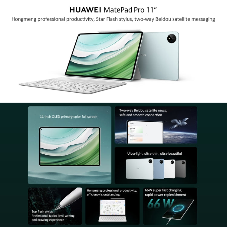 Huawei MatePad Pro 2024 Satellite Communication Wifi 11.0 inch 12GB+512GB (China Version)