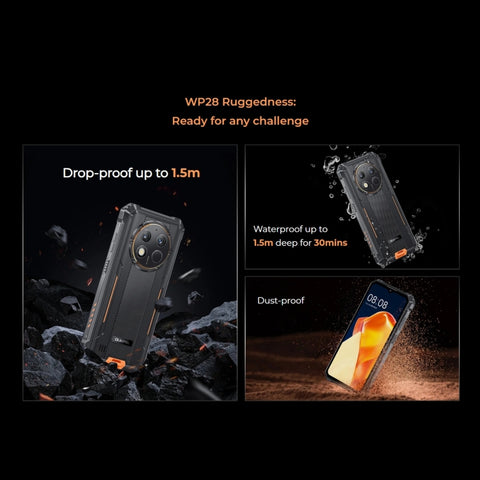 OUKITEL WP28 Rugged Phone 8GB+256GB