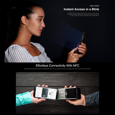 DOOGEE S41 Max Rugged Phone 6GB+256GB