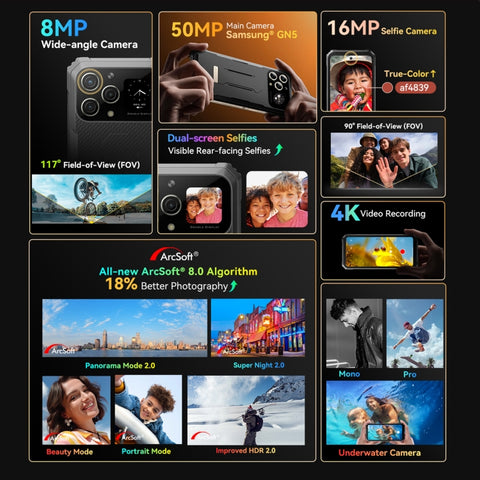 Blackview BL8000 5G Rugged Phone Dual SIM 12GB+512GB
