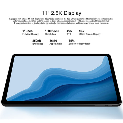 DOOGEE T30 Ultra Tablet PC LTE 11.0 inch 12GB+256GB (Global Version)