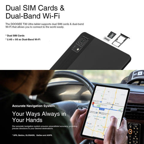 DOOGEE T30 Ultra Tablet PC LTE 11.0 inch 12GB+256GB (Global Version)