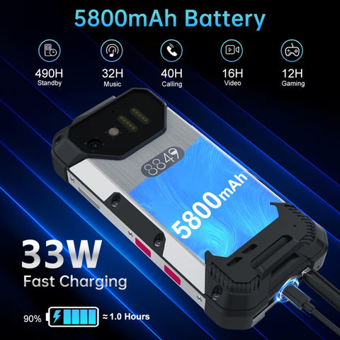 Unihertz Tank Mini 1 Laser Rangefinder Rugged Phone 12GB+256GB