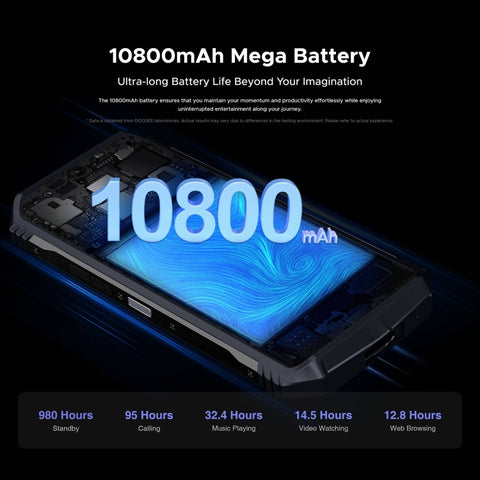 DOOGEE S118 Rugged Phone Night Vision Camera 8GB+512GB