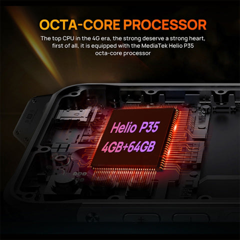 UNIWA W888 Explosion-proof Rugged Phone 4GB+64GB