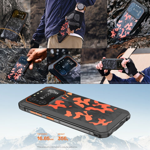IIIF150 B1 Pro Rugged Phone Dual SIM Night Vision Camera 6GB+128GB