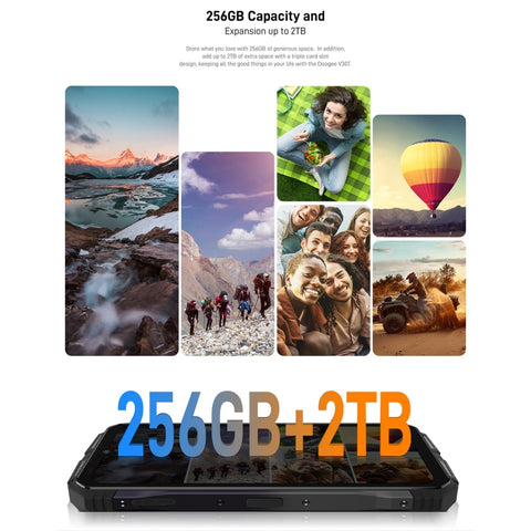 DOOGEE V30T 5G Rugged Phone Night Vision Camera 20GB+256GB