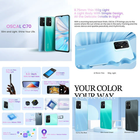 Blackview OSCAL C70 6GB+128GB