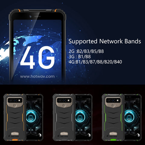 HOTWAV T5 Max Rugged Phone Dual SIM 4GB+64GB